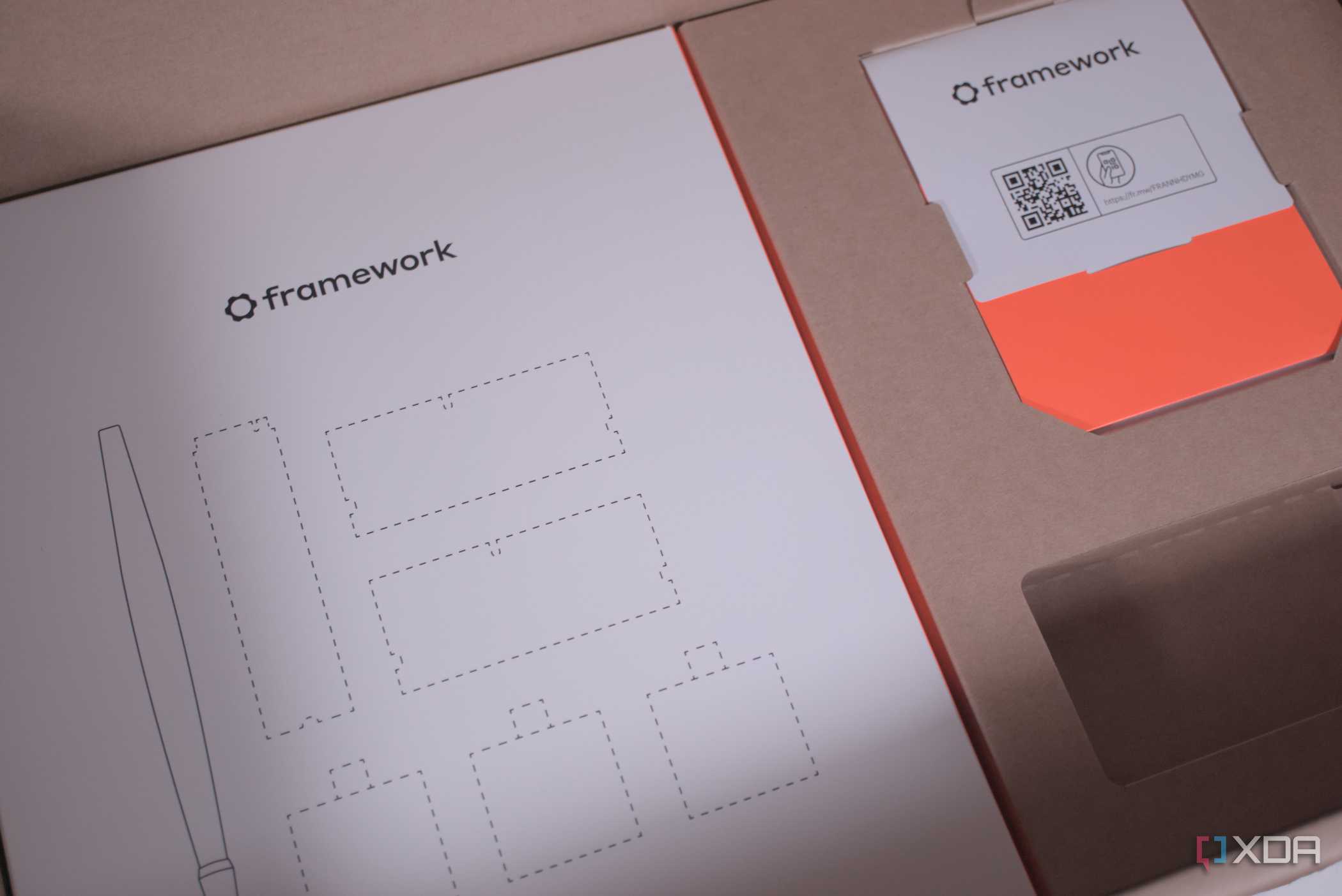 Unboxing the Framework Laptop 13 AMD