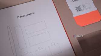 Unboxing the Framework Laptop 13 AMD