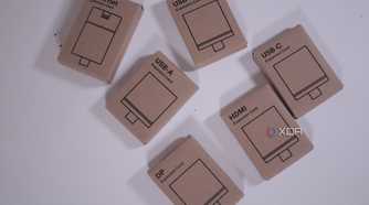 Framework Laptop 13 AMD USB adapter boxes