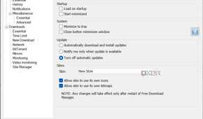 Free Download Manager settings