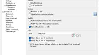 Free Download Manager settings