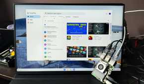 A Raspberry Pi 5 running FydeOS