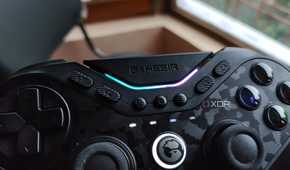 A closeup of the GameSir Tarantula Pro controller