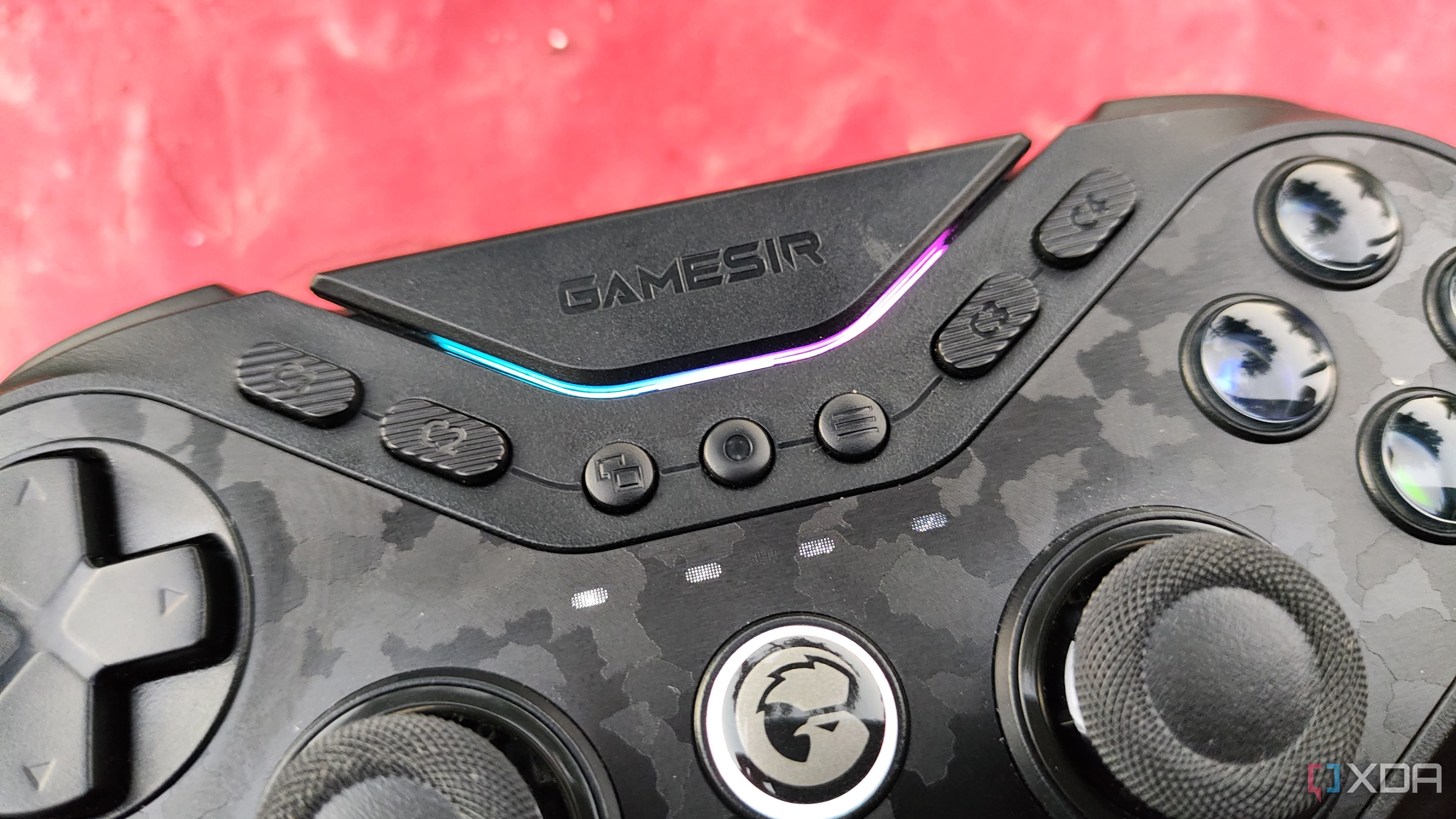 A closeup of the GameSir Tarantula Pro controller