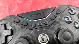 A closeup of the GameSir Tarantula Pro controller