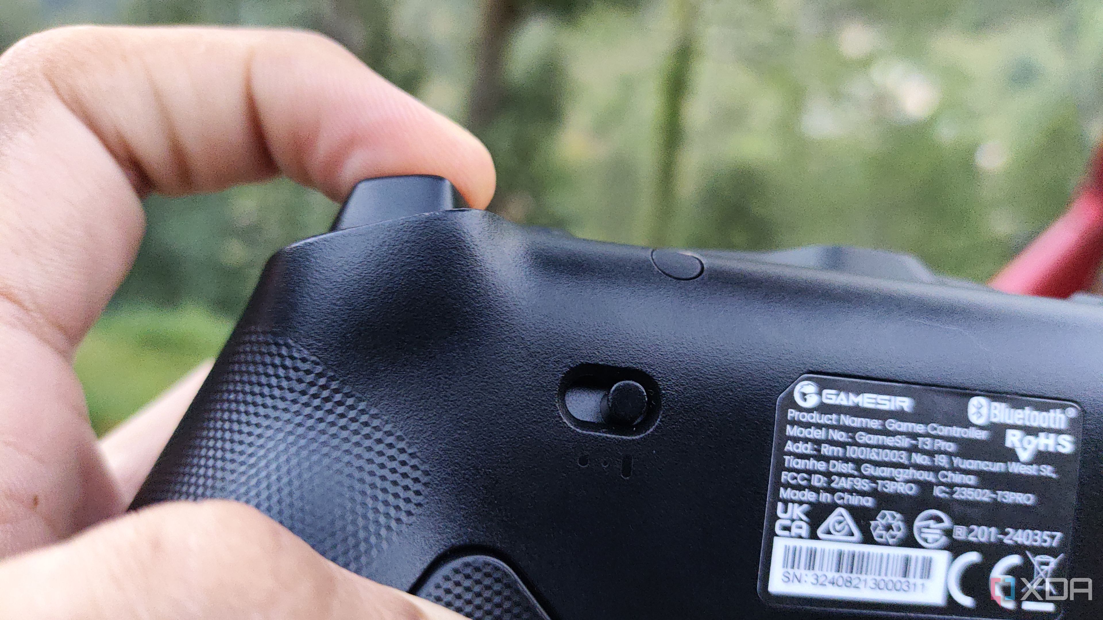The GameSir Tarantula Pro trigger in its normal mode