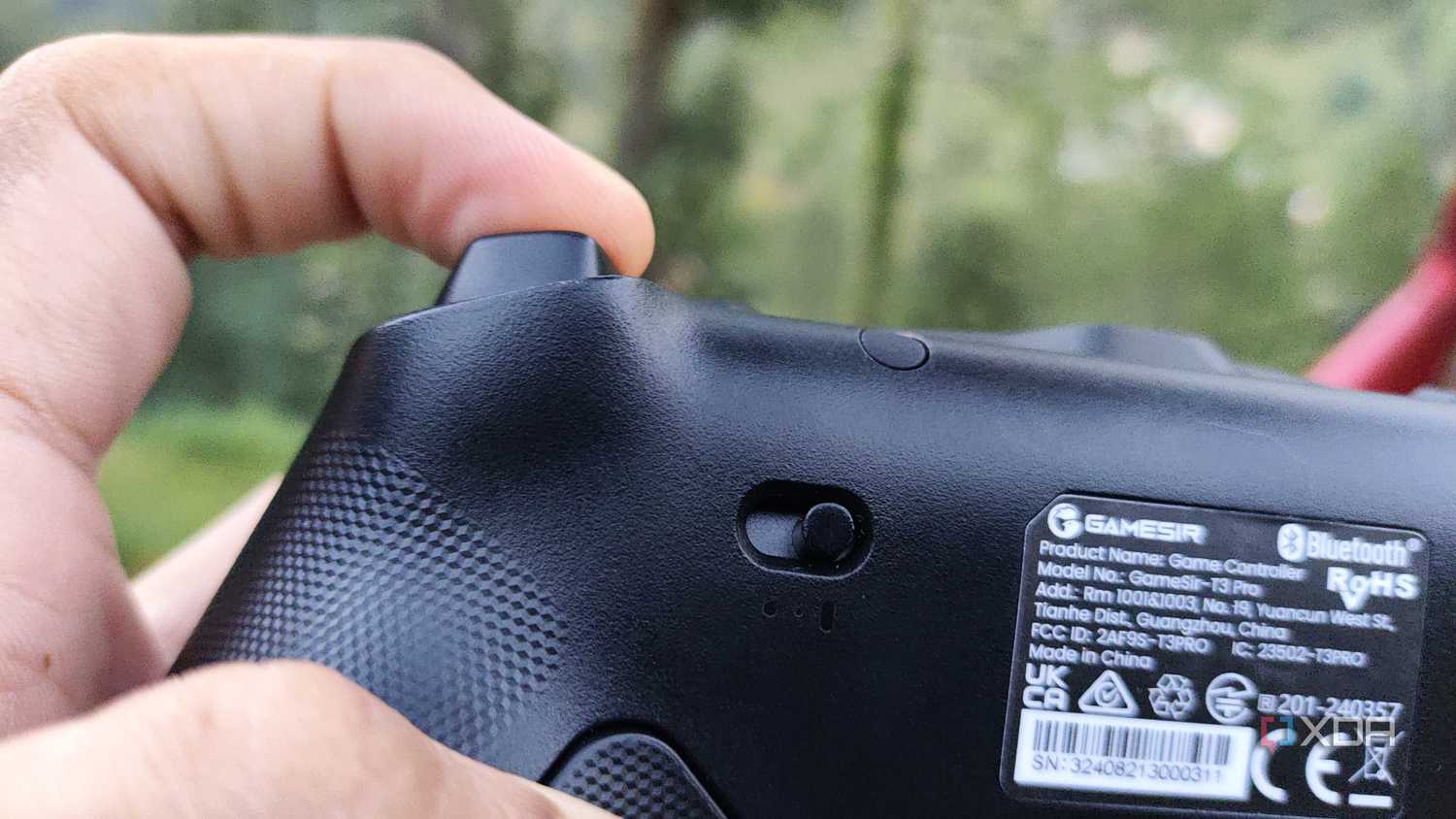 The GameSir Tarantula Pro trigger in its normal mode