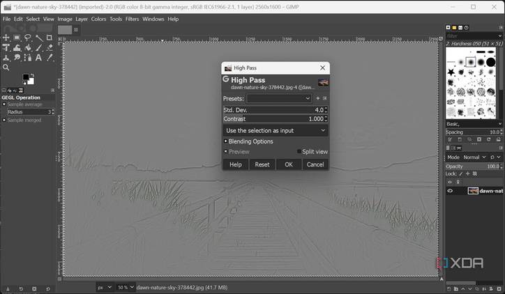 GIMP Portable settings