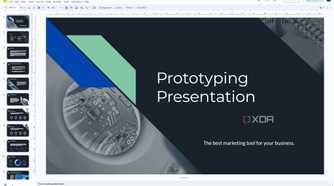 Screenshot of Google Slides without dark mode