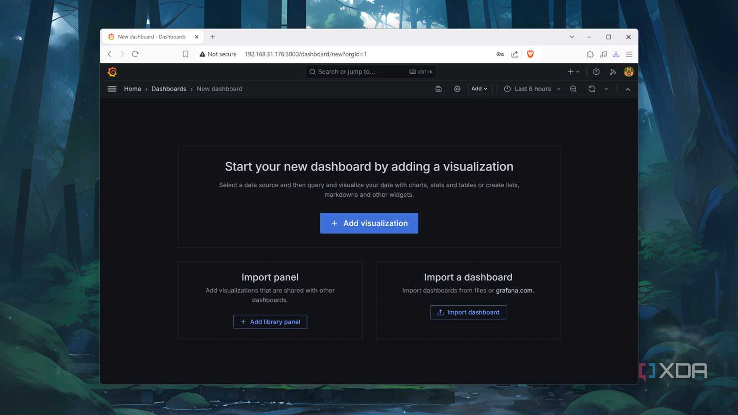 Running Grafana on Proxmox