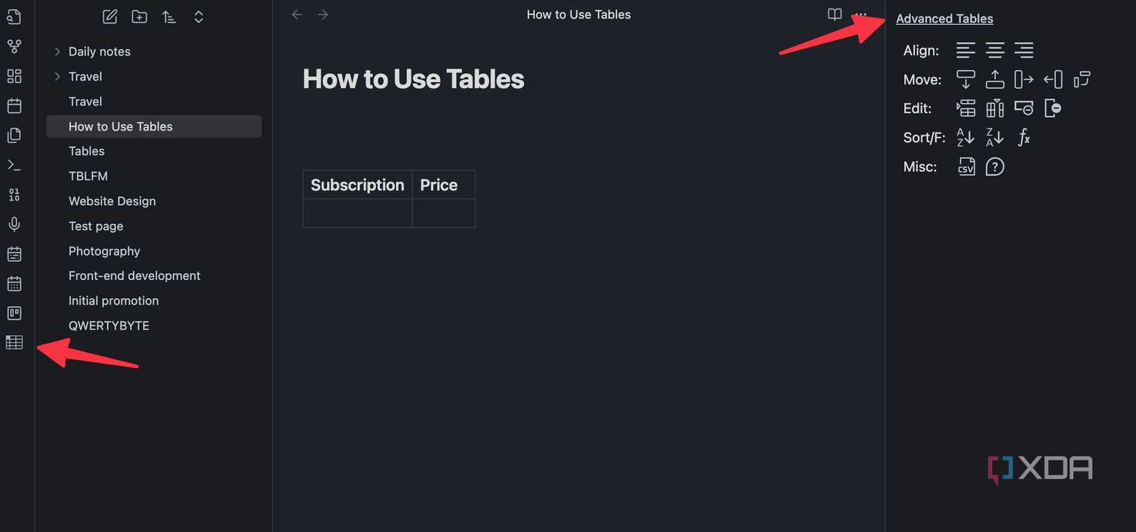 How I use advanced tables and formulas to supercharge my Obsidian vaults