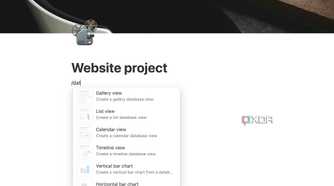 Notion databases