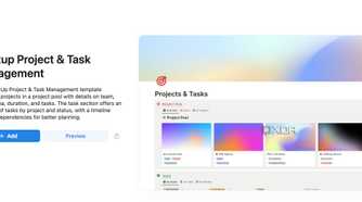 Notin project templates