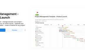 Notion timeline template