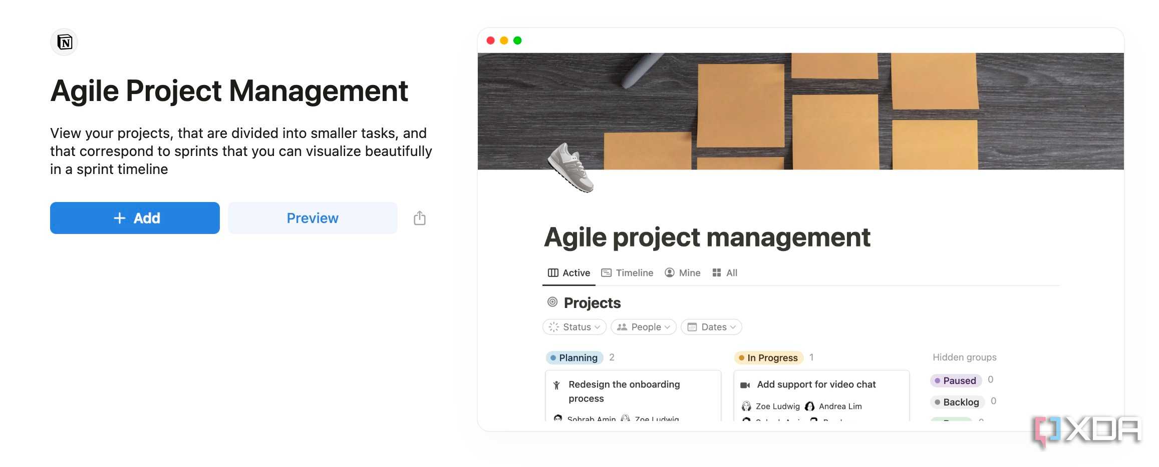 Notion kanban boards