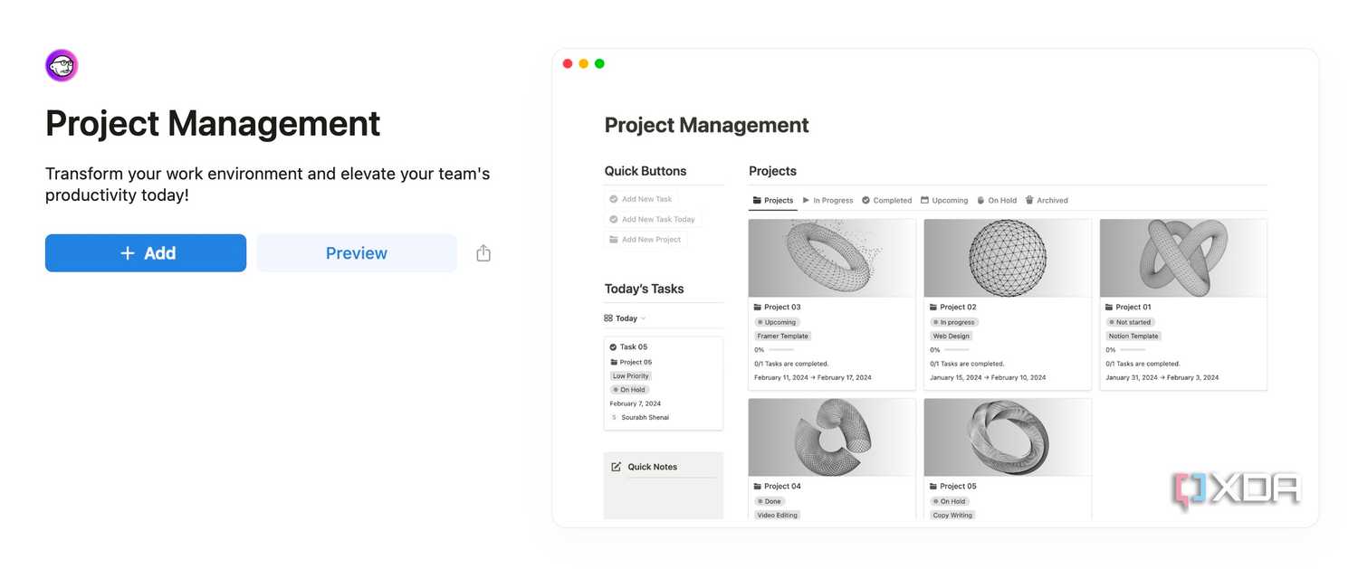 Notion templates