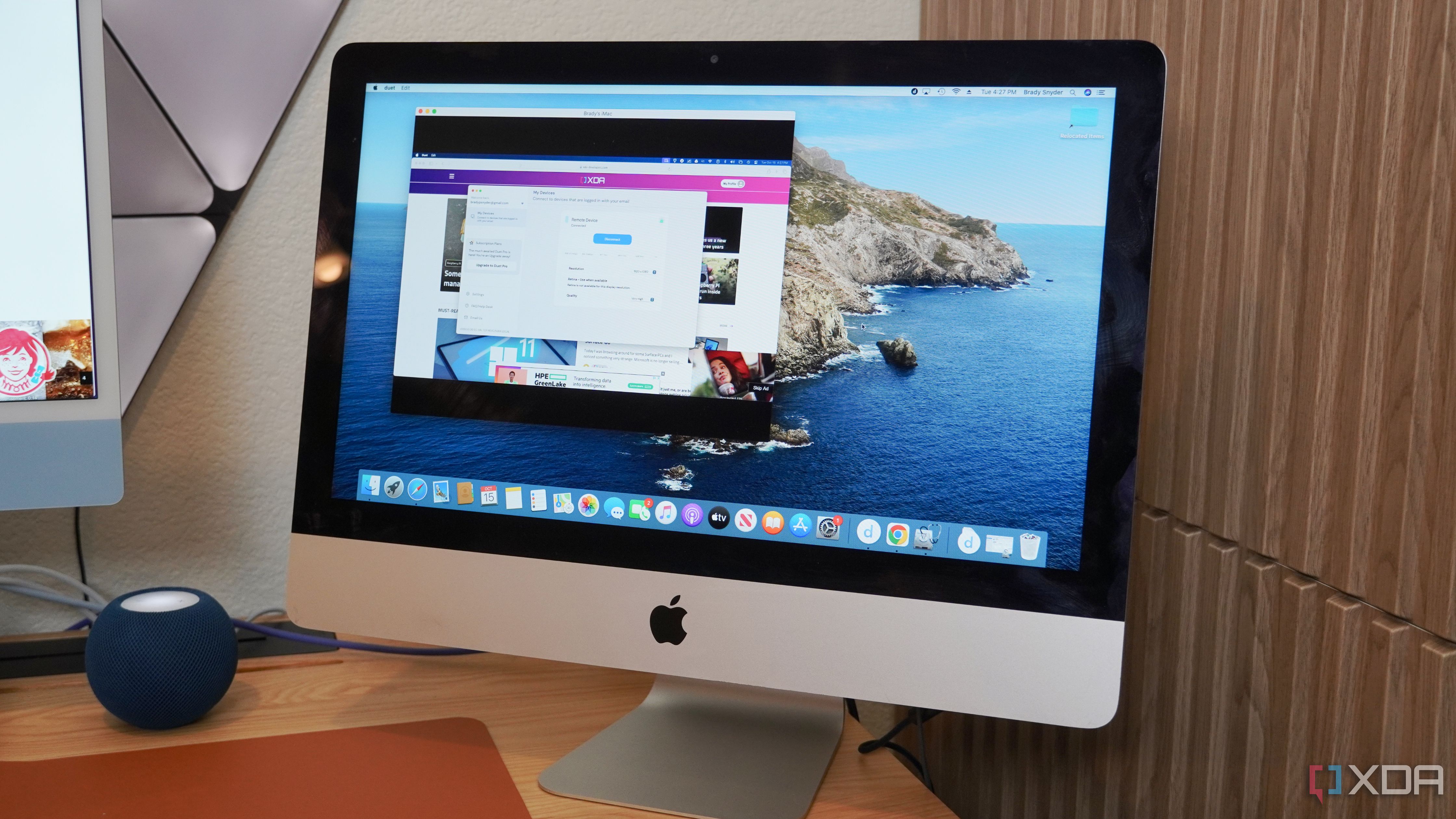 I doubled my screen real estate by using a $90 iMac as a second