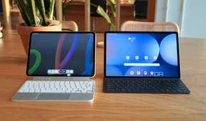 The keyboard cases for the iPad Pro and Galaxy Tab S10+.
