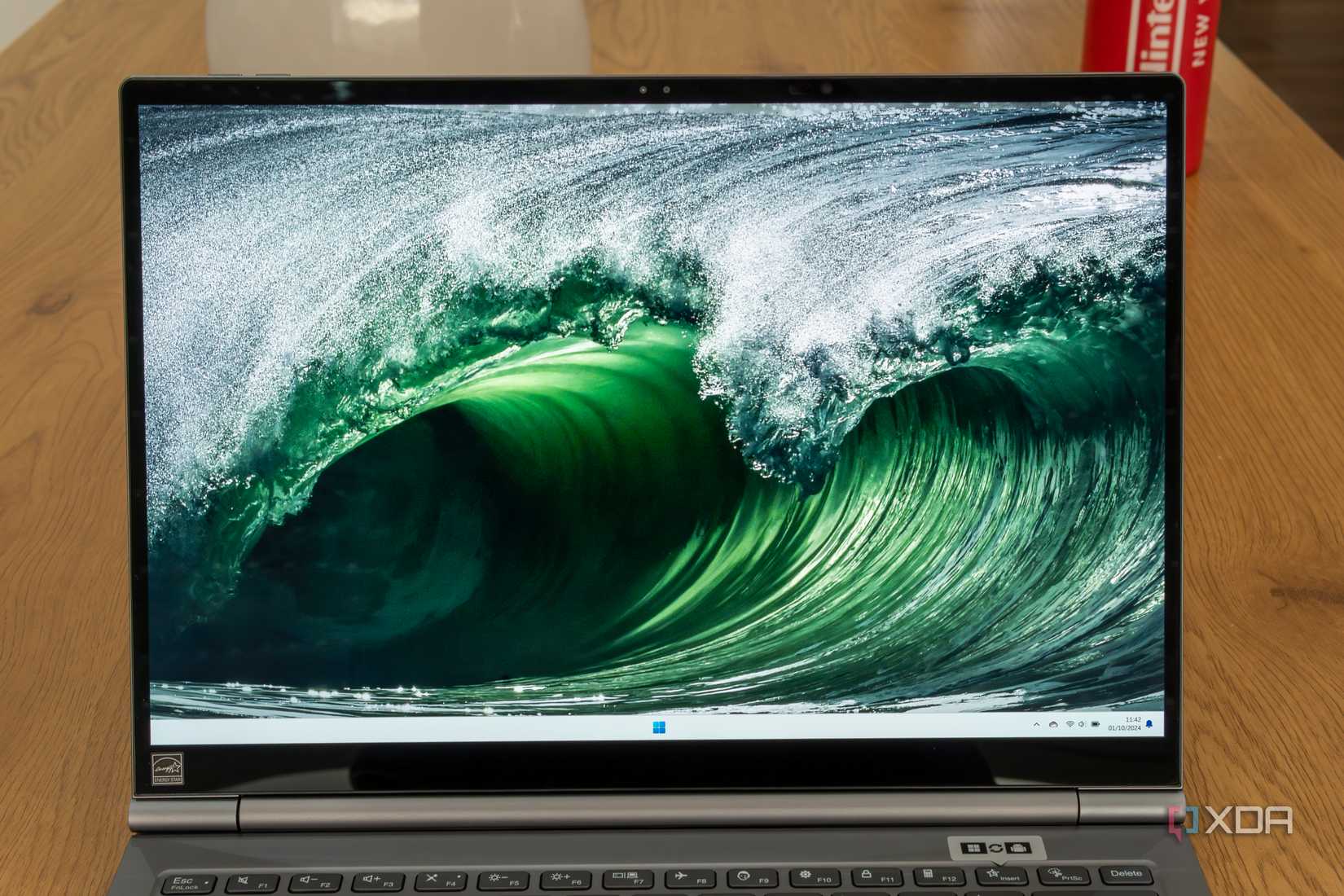 Front view of the display on the Lenovo ThinkBook Plus Gen 5 Hybrid