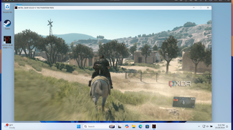 Playing Metal Gear Solid V: The Phantom Pain via Parallels Desktop on Mac