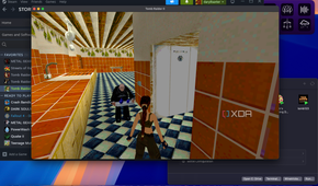 Playing Tomb Raider via Whisky on a Mac