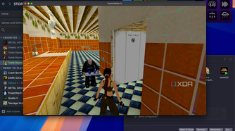 Playing Tomb Raider via Whisky on a Mac