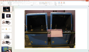 Screenshot of Microsoft PowerPoint for Windows