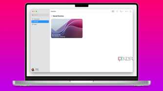 Connecting to a remote PC through the Microsoft Remote Desktop app for macOS.