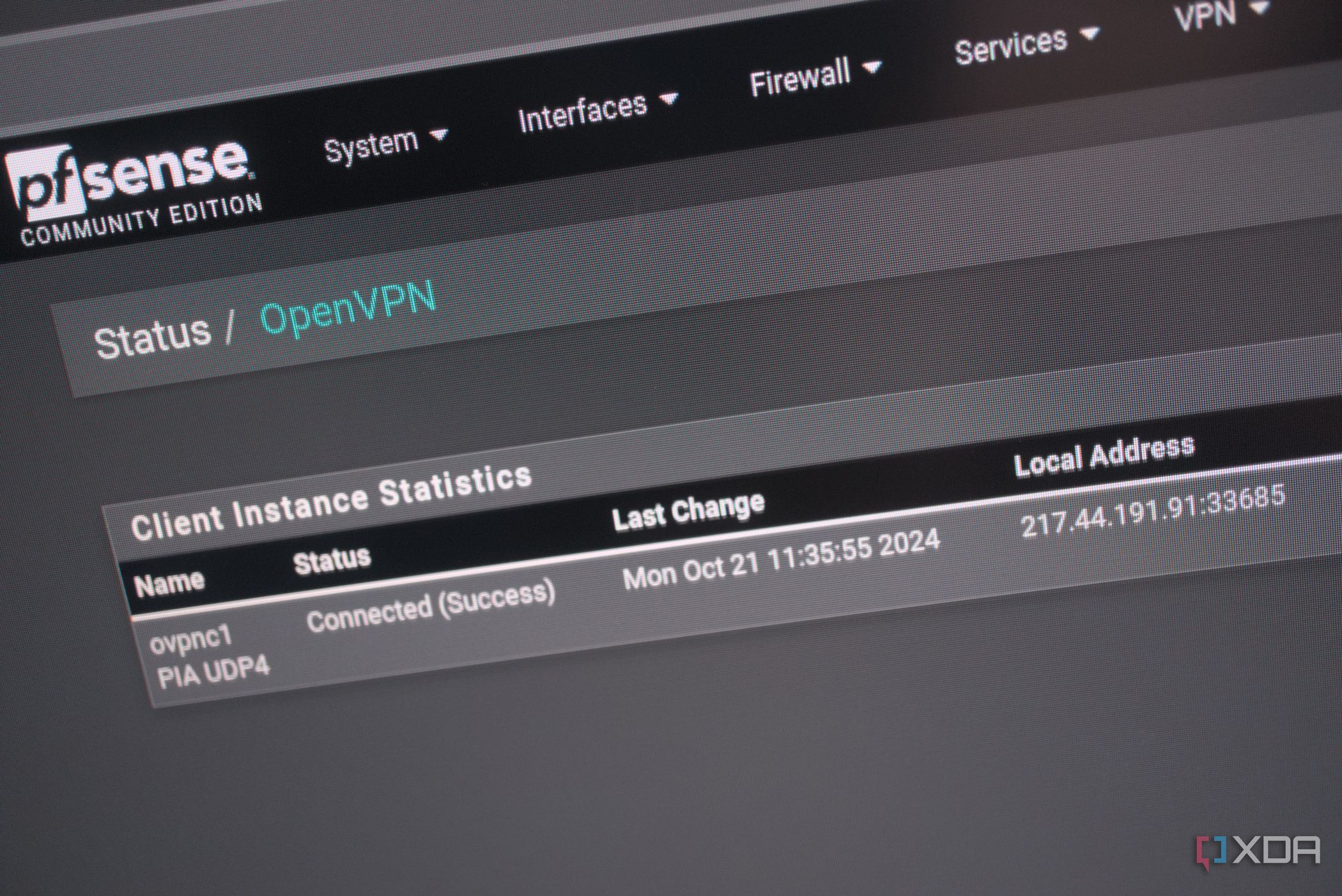 OpenVPN on pfSense