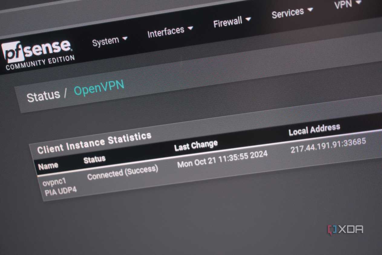 OpenVPN on pfSense