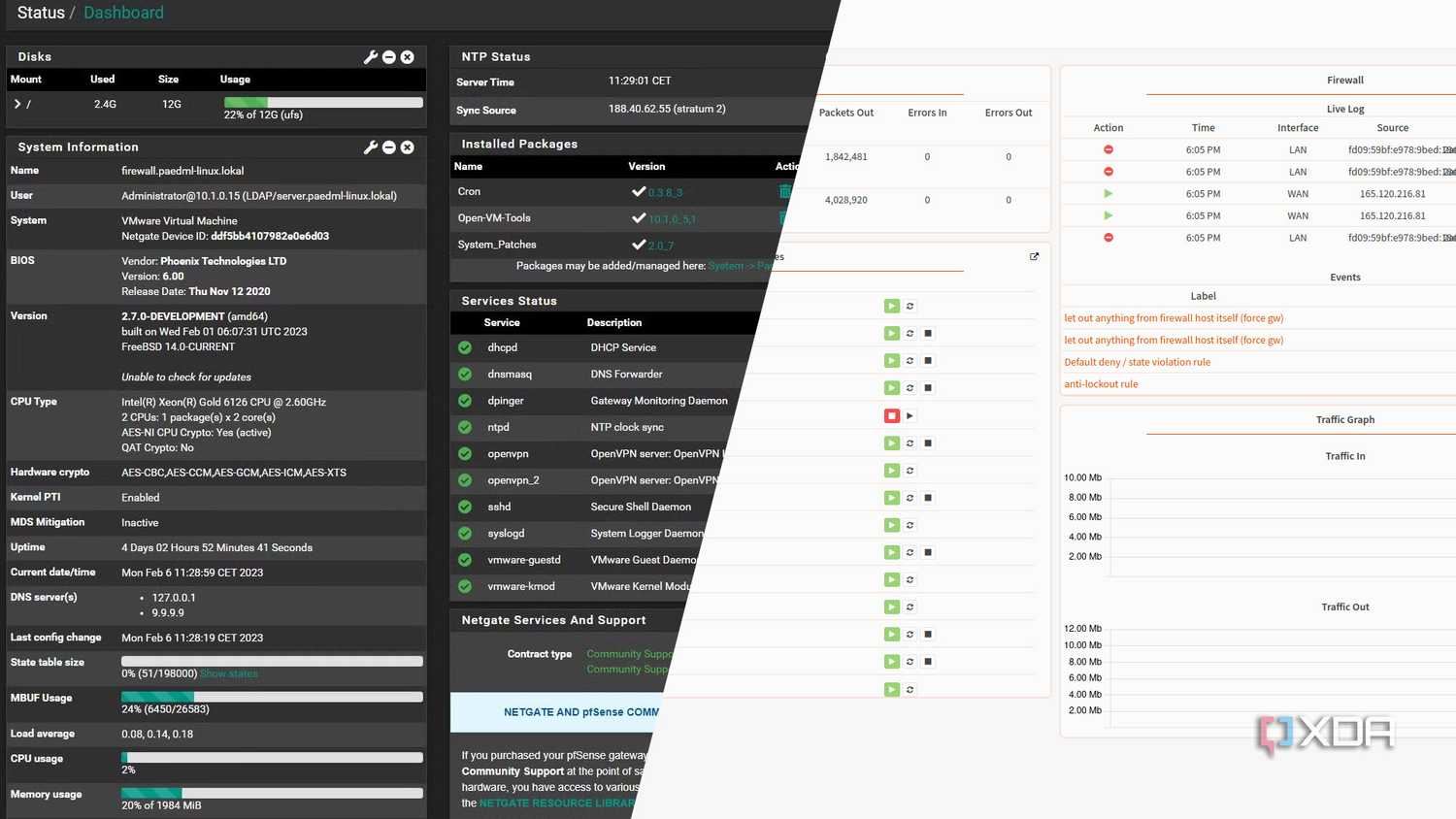 pfSense vs OPNsense