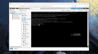 Executing the command to encrypt a ZFS pool