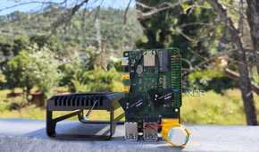 A Radxa X4 SBC lying on a flat surface