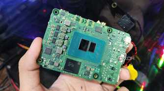 A person holding a Radxa X4 SBC