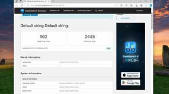 Running Geekbench on the Radxa X4