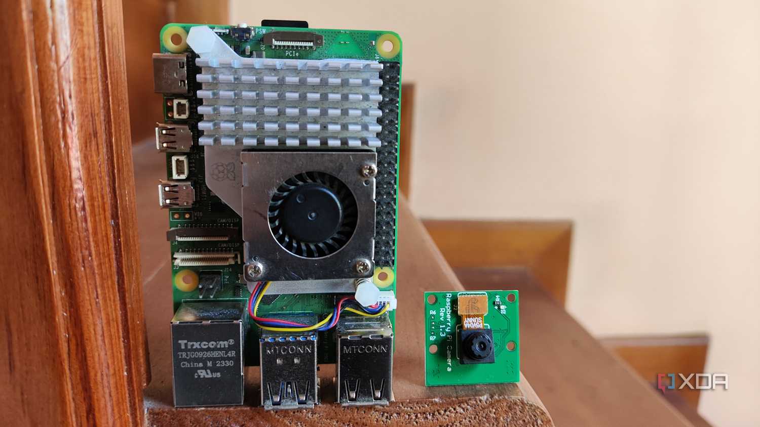 The Raspberry Pi 5 and its camera module