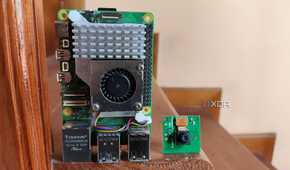 The Raspberry Pi 5 and its camera module