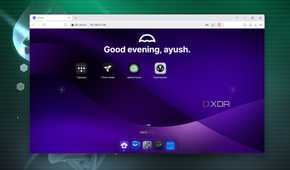 The UmbrelOS web UI