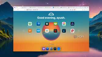 The UmbrelOS web UI