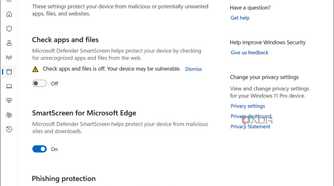 Reputation-based Protection options