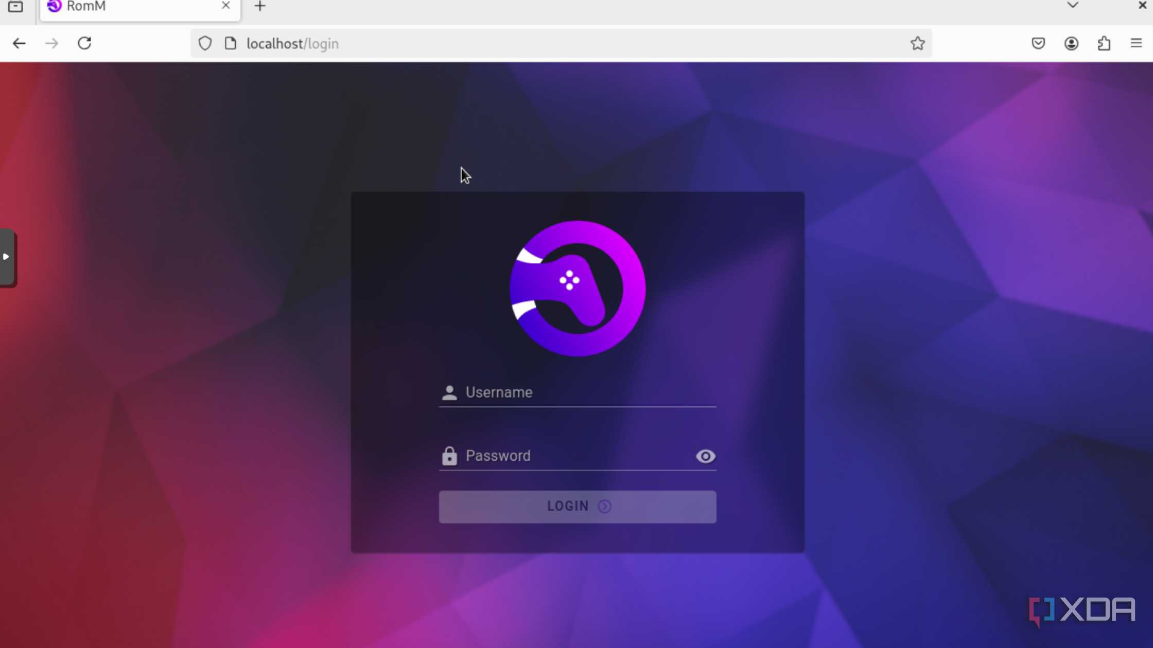 Running RomM inside a Debian VM