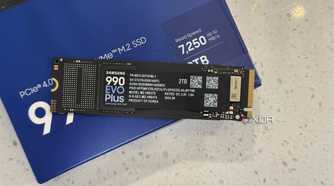 samsung 990 evo plus ssd on box