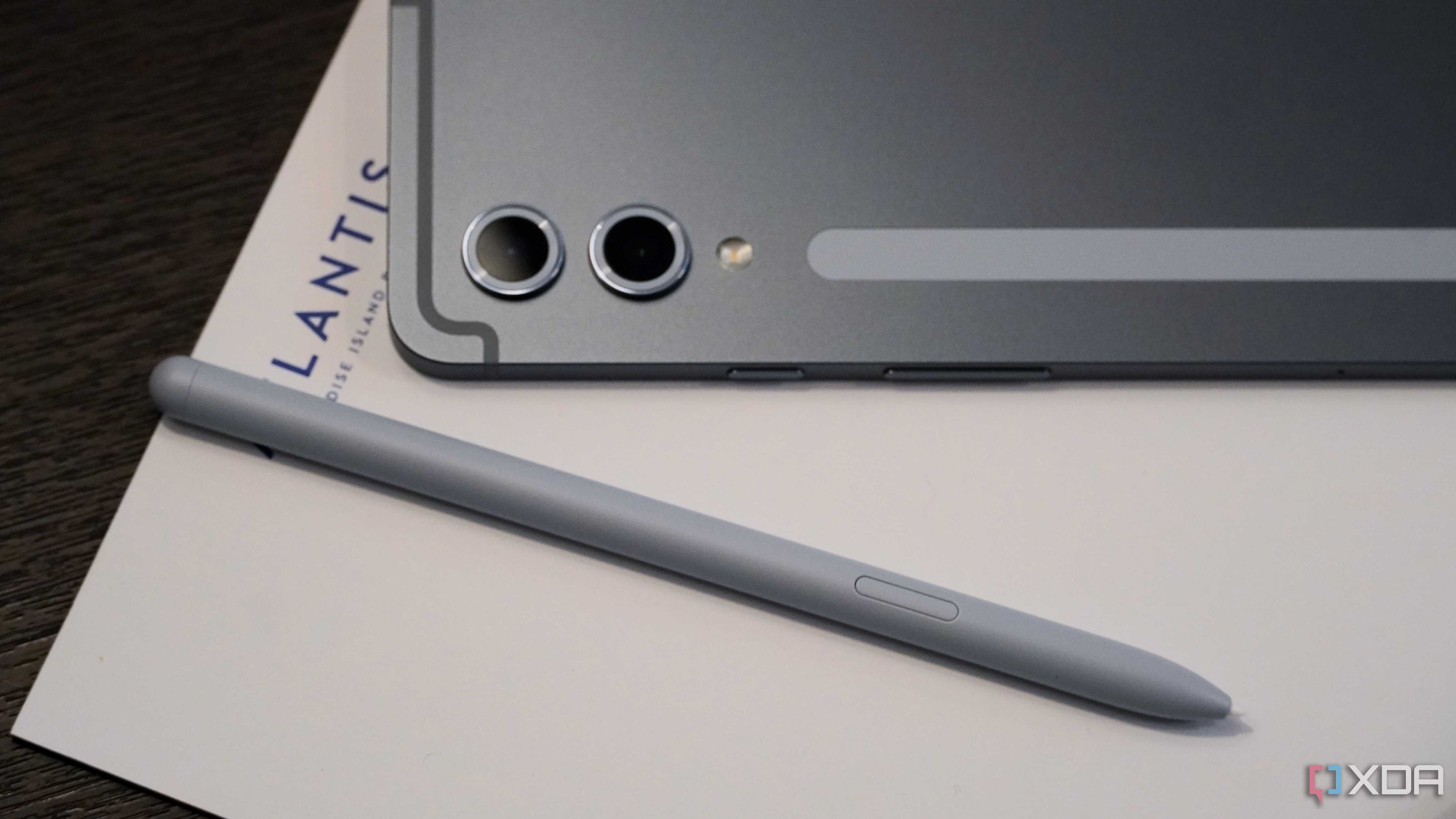 The cameras on the Galaxy Tab S10+.