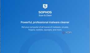 Sophos Scan and Clean interface