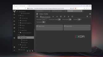 The Book view in TriliumNext