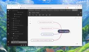 A Mind Map in TriliumNext