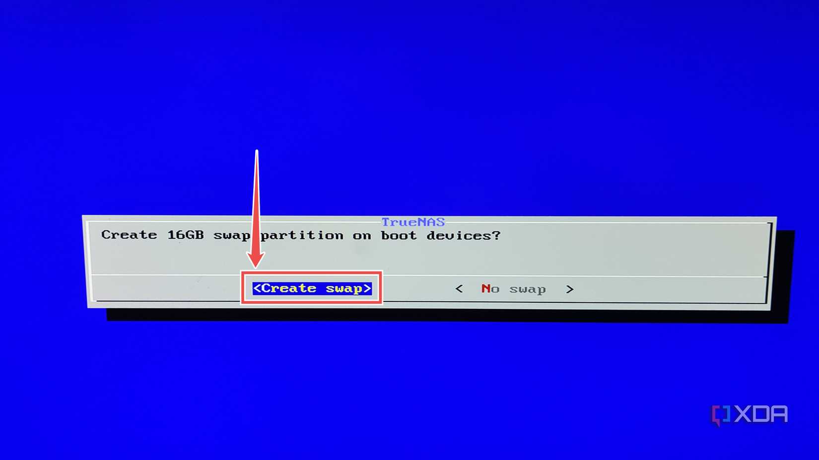 Creating a swap file in TrueNAS Scale