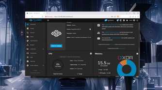 Running the TrueNAS Scale web UI on Brave