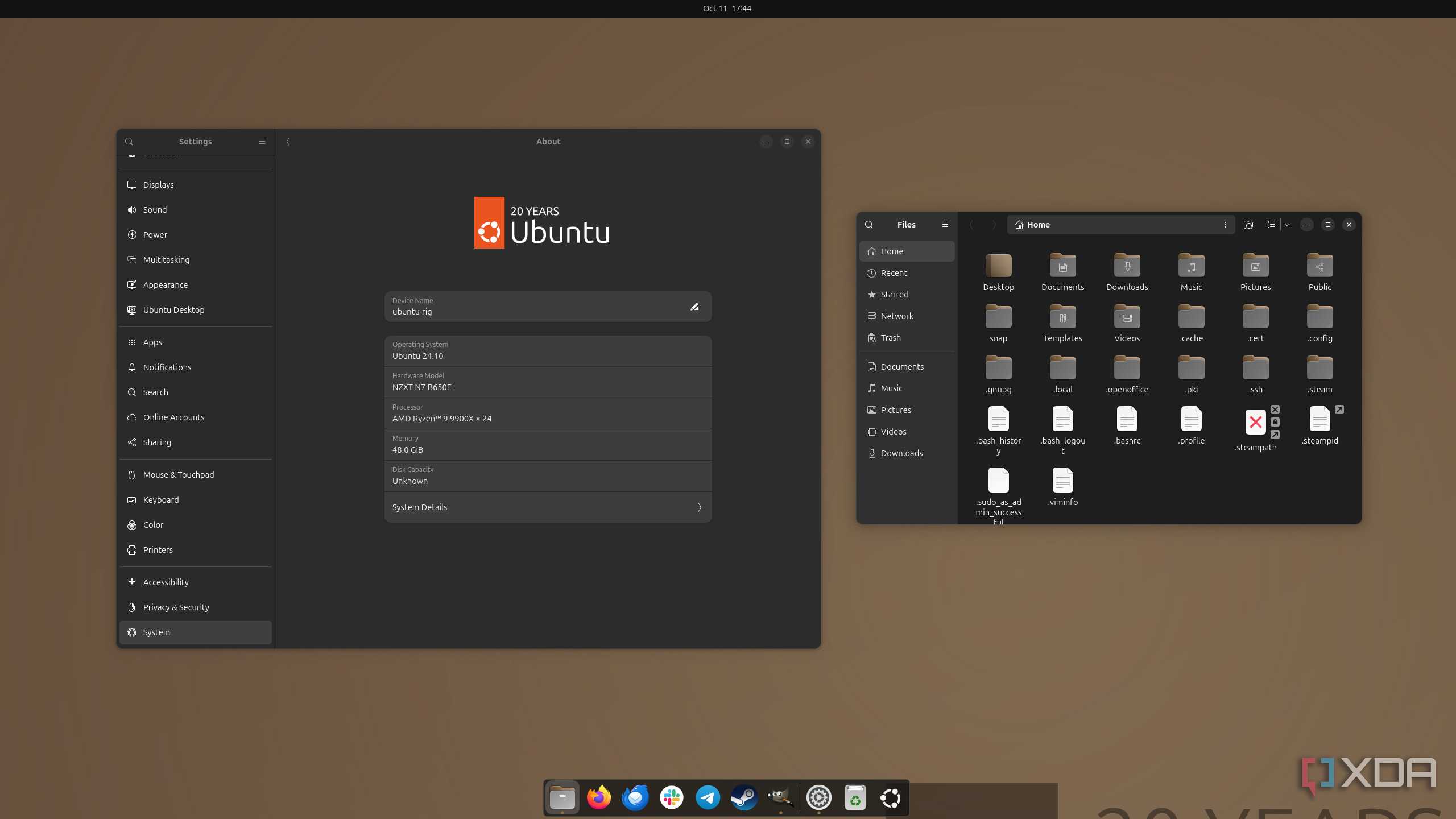 Ubuntu vintage theme
