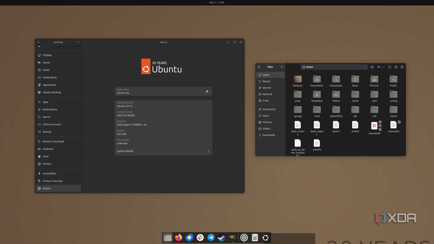 Ubuntu vintage theme